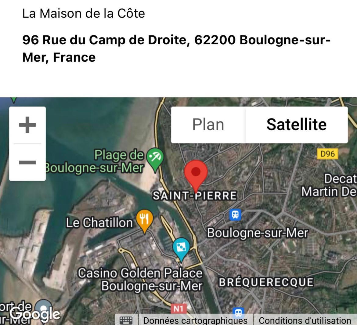 La Maison De La Cote Boulogne-sur-Mer Buitenkant foto
